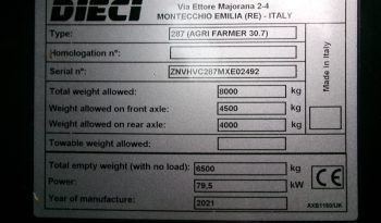 Dieci Agri farmer 30.7 GD full