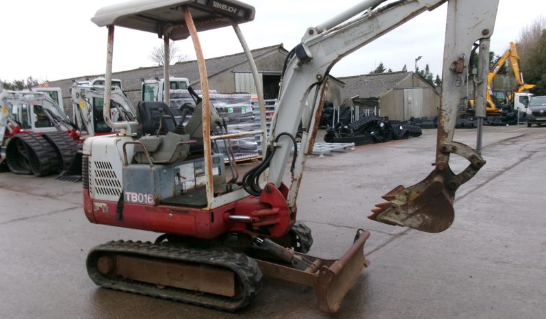 Takeuchi TB016 full