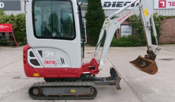 Takeuchi TB216 cab full