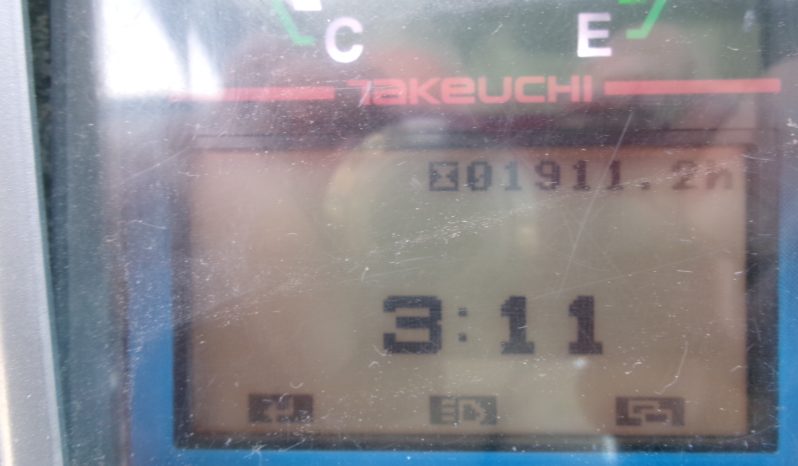 Takeuchi TB216 cabin full