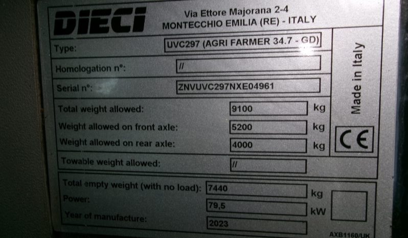 Dieci Agri Farmer 34.7GD full