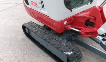 Takeuchi TB216 cab full