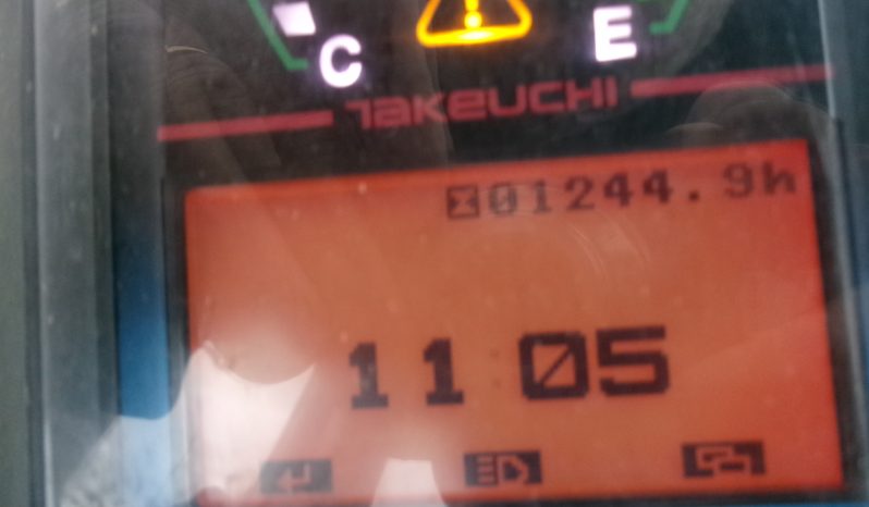 Takeuchi TB216 cabin full