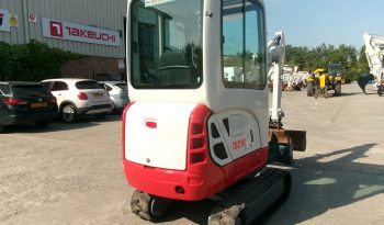Takeuchi TB216 cabin full